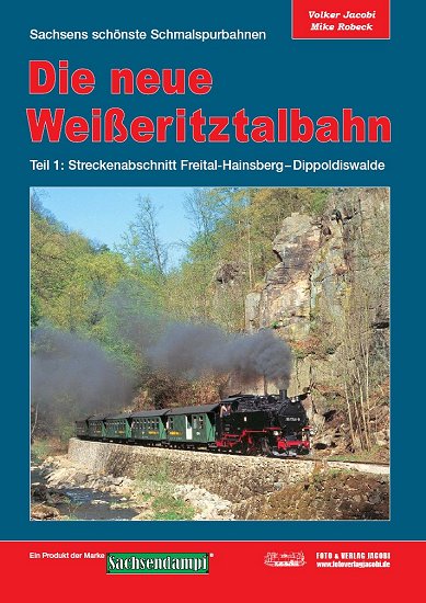 Broschüre Die neue Weißeritztalbahn Teil 1